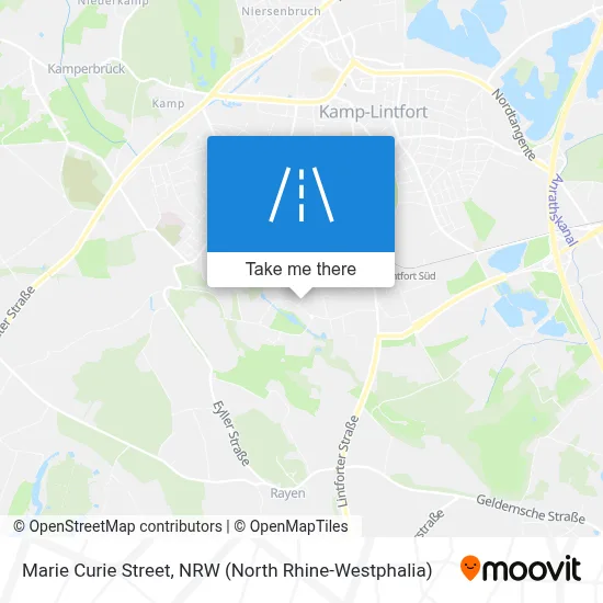 Marie-Curie-Straße map