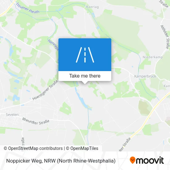 Карта Noppicker Weg