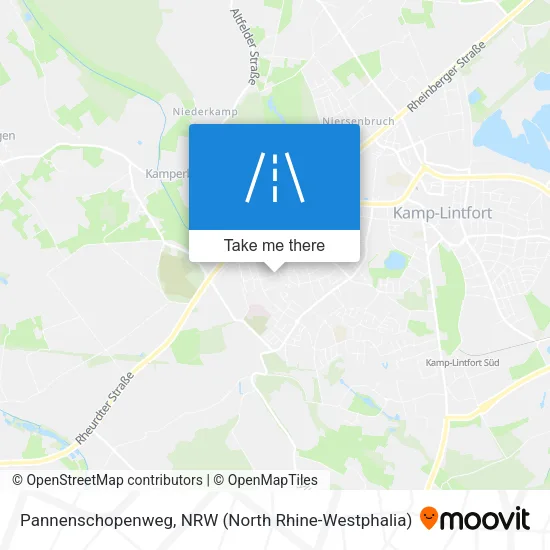 Карта Pannenschopenweg