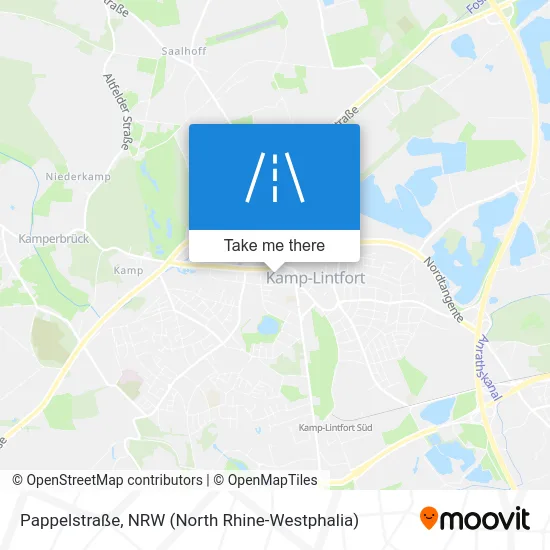 Pappelstraße map