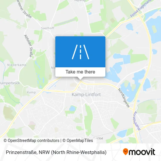 Карта Prinzenstraße