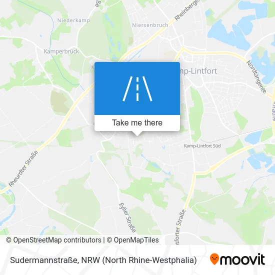 Карта Sudermannstraße