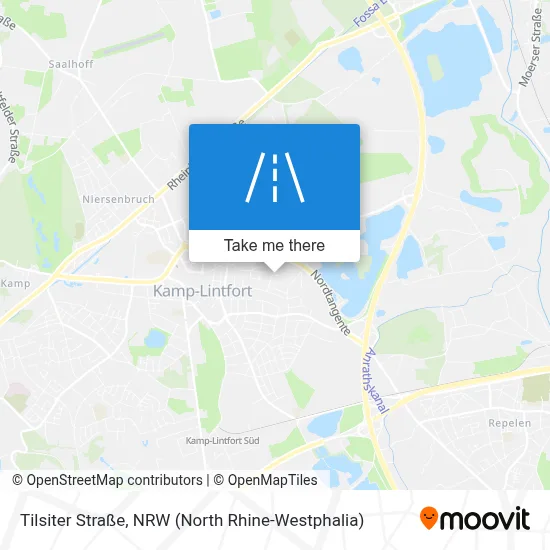 Tilsiter Straße map