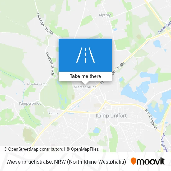 Wiesenbruchstraße map