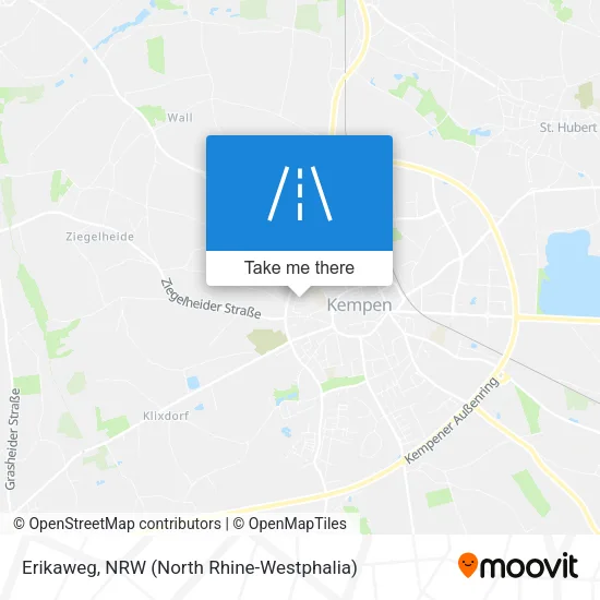 Карта Erikaweg