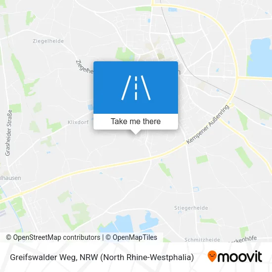 Карта Greifswalder Weg