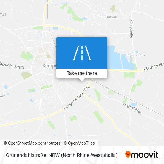 Карта Grünendahlstraße