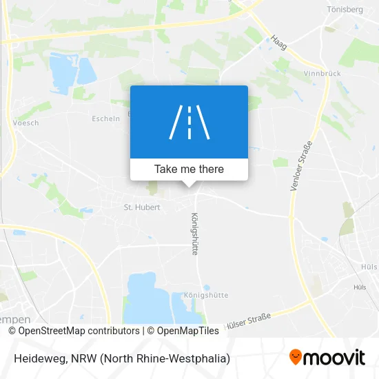 Карта Heideweg