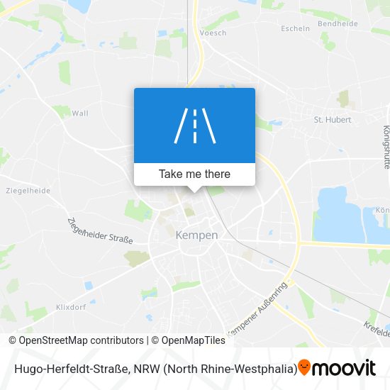 Hugo-Herfeldt-Straße map