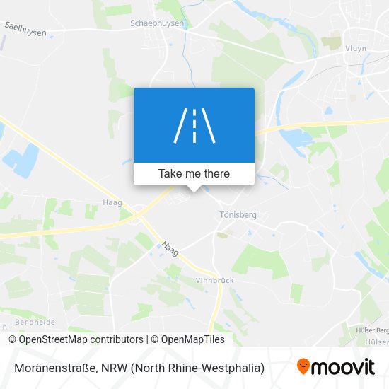 Moränenstraße map