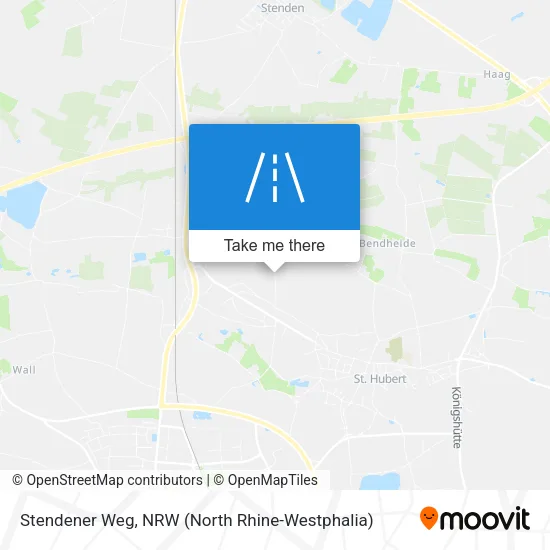 Карта Stendener Weg
