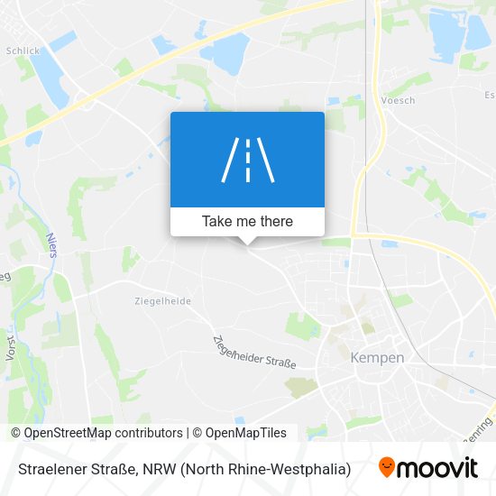 Straelener Straße map