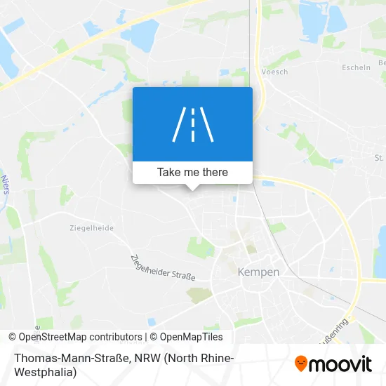 Thomas-Mann-Straße map
