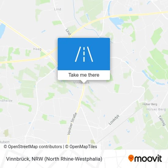 Vinnbrück map