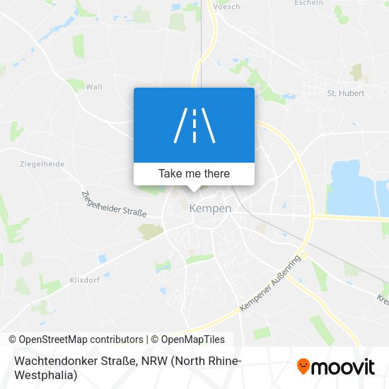 Wachtendonker Straße map