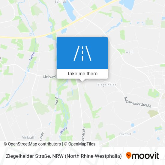 Ziegelheider Straße map