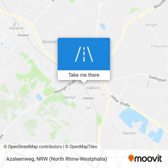 Карта Azaleenweg