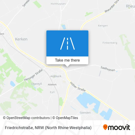 Friedrichstraße map