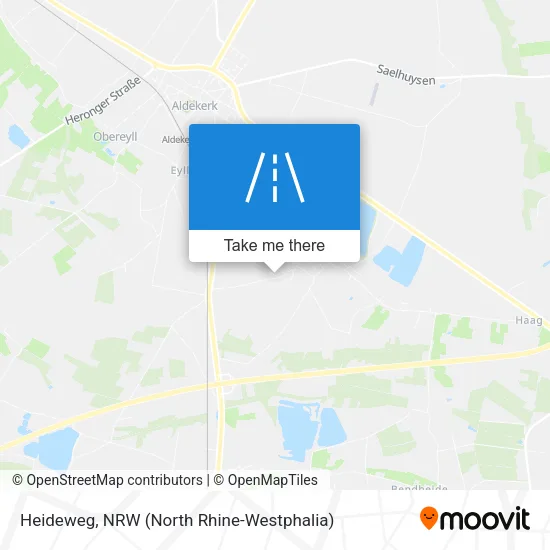 Карта Heideweg