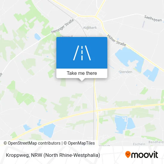 Карта Kroppweg