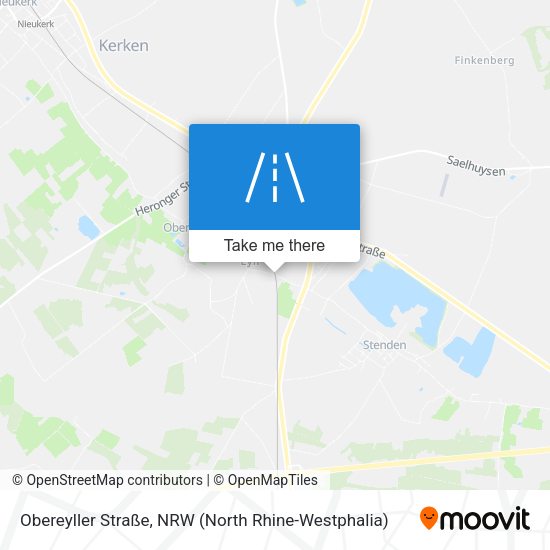Obereyller Straße map