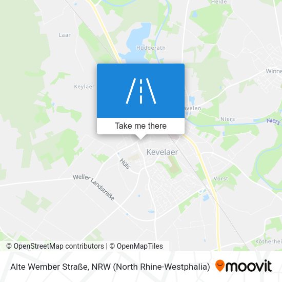 Alte Wember Straße map