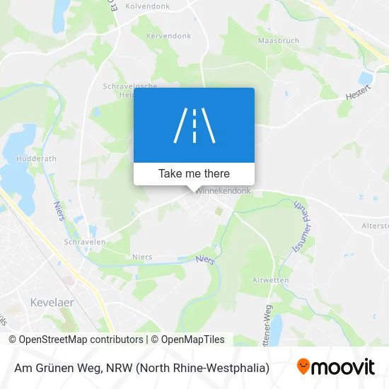 Am Grünen Weg map