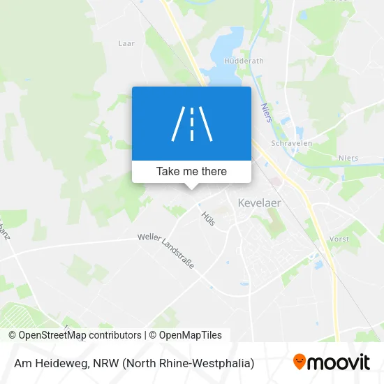 Карта Am Heideweg