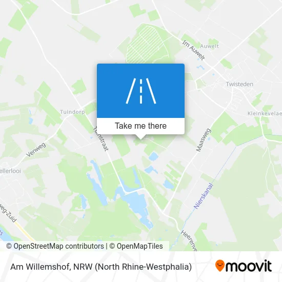 Am Willemshof map