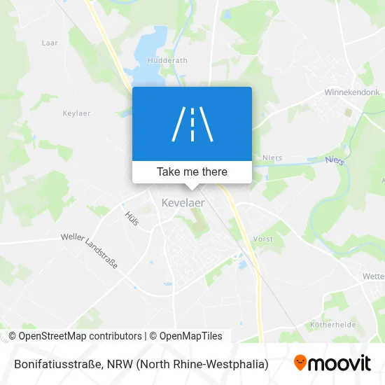 Bonifatiusstraße map