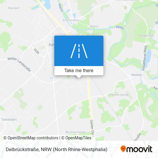 Delbrückstraße map