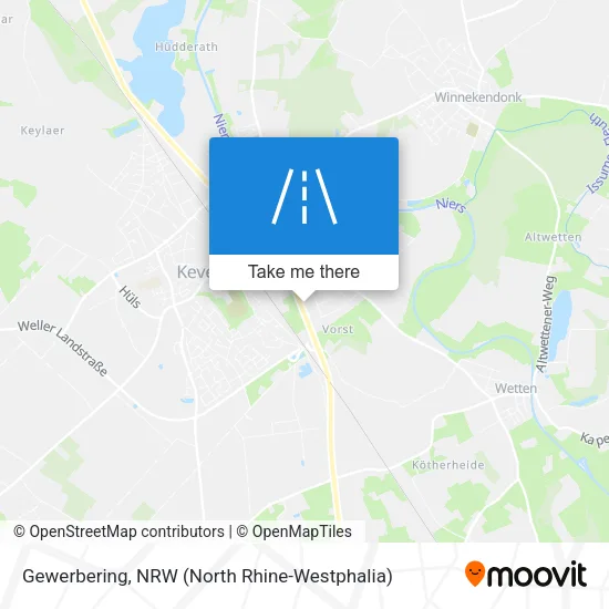 Карта Gewerbering