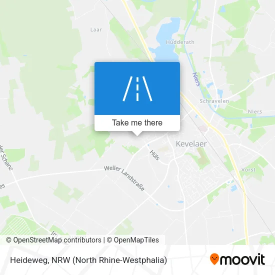 Карта Heideweg