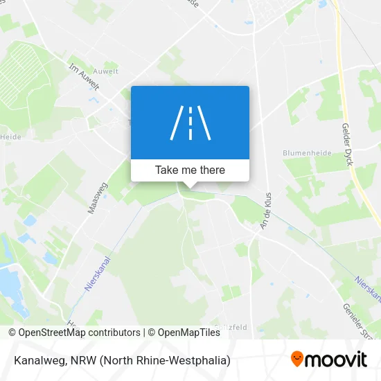 Карта Kanalweg