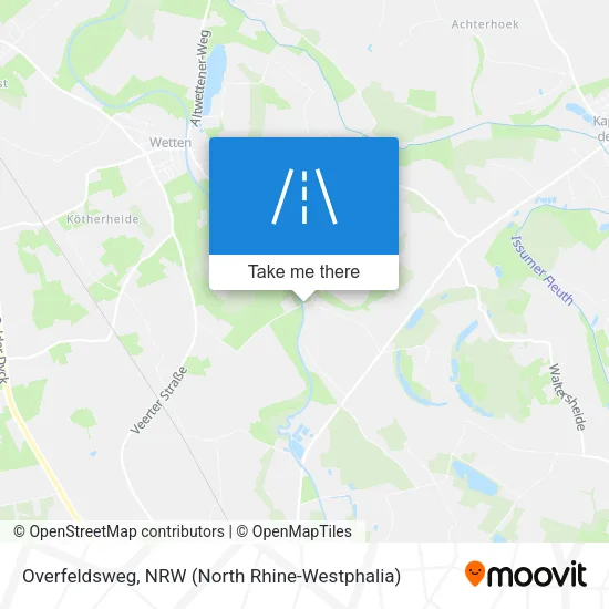 Карта Overfeldsweg