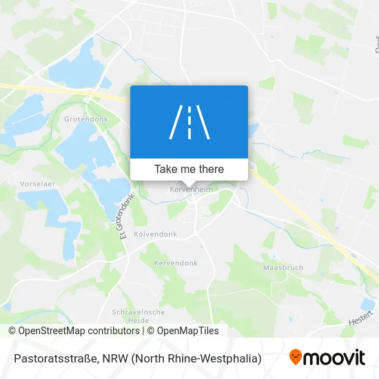 Карта Pastoratsstraße