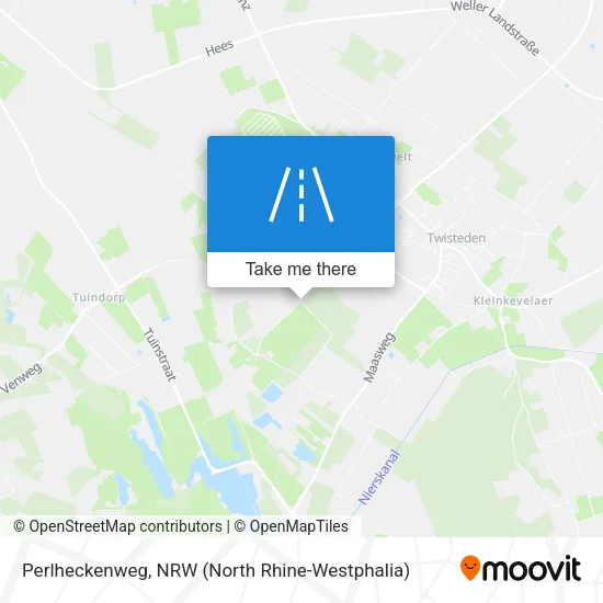 Карта Perlheckenweg