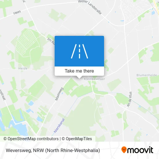 Карта Weversweg