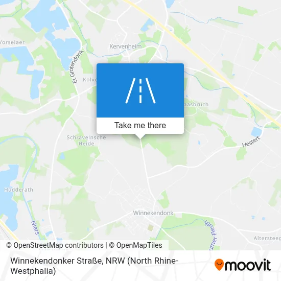 Winnekendonker Straße map