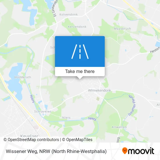 Карта Wissener Weg