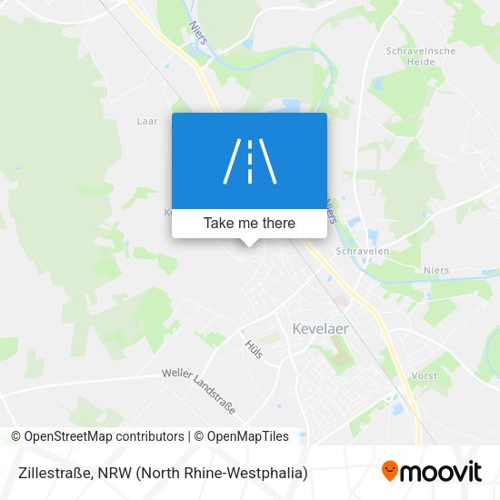 Zillestraße map