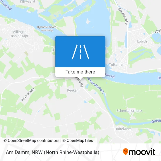 Am Damm map
