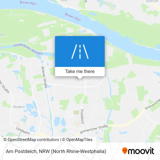 Карта Am Postdeich