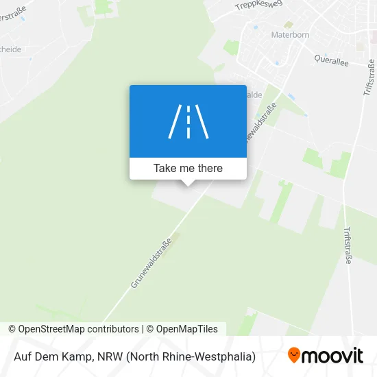 Карта Auf Dem Kamp