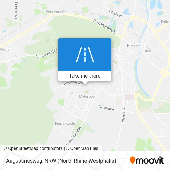 Карта Augustinusweg
