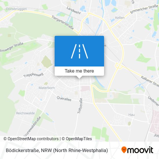 Bödickerstraße map