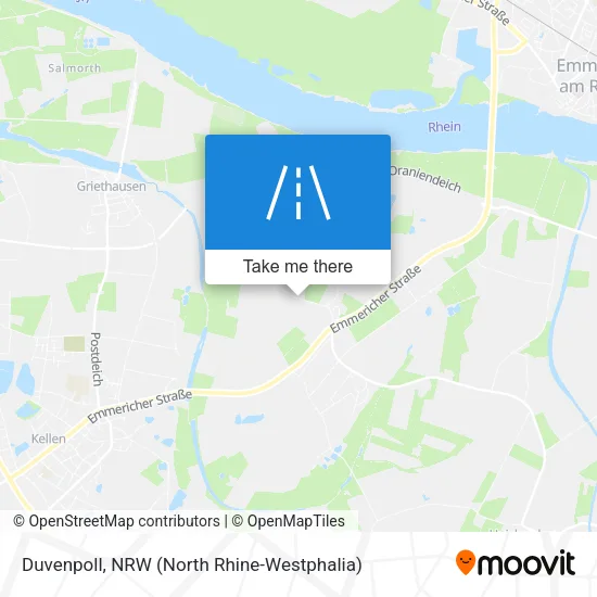 Карта Duvenpoll