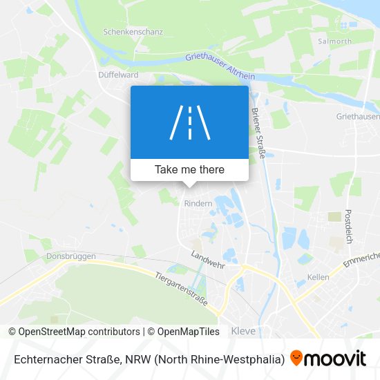 Echternacher Straße map