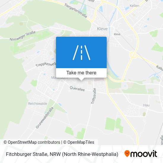 Fitchburger Straße map