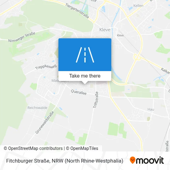 Fitchburger Straße map